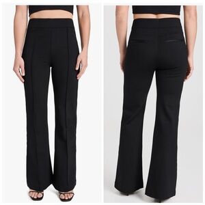 Spanx The Perfect Ponte Pants Hi-Rise Flares in Black